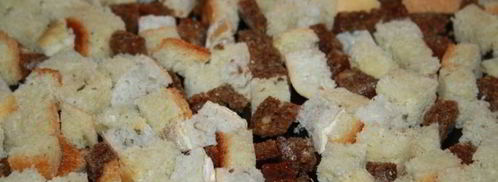 хрустящие и ароматные сухарики ассорти. Шаг 4