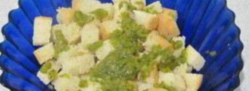 луковые сухарики к салатам и супам. Шаг 5