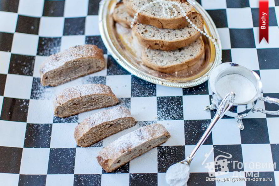 Рецепт медовых сухариков с грецкими орехами