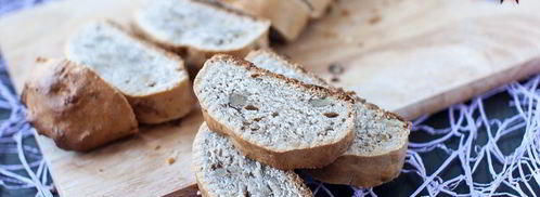 медовые сухарики с грецкими орехами. Шаг 4