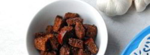 сухарики из черного хлеба с чесноком. Шаг 5