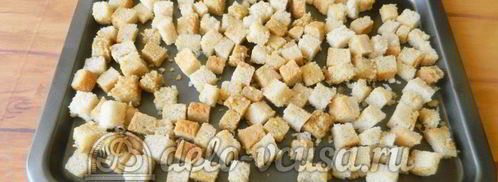 сухарики с горчицей. Шаг 7