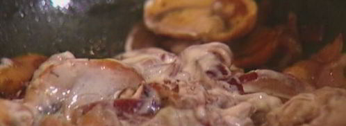 сухарики с грибной начинкой, сыром и зеленью. Шаг 10