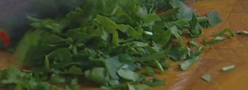 сухарики с грибной начинкой, сыром и зеленью. Шаг 12