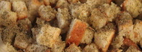 сухарики со вкусом курицы. Шаг 3