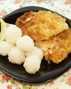 Тилапия в сухариках