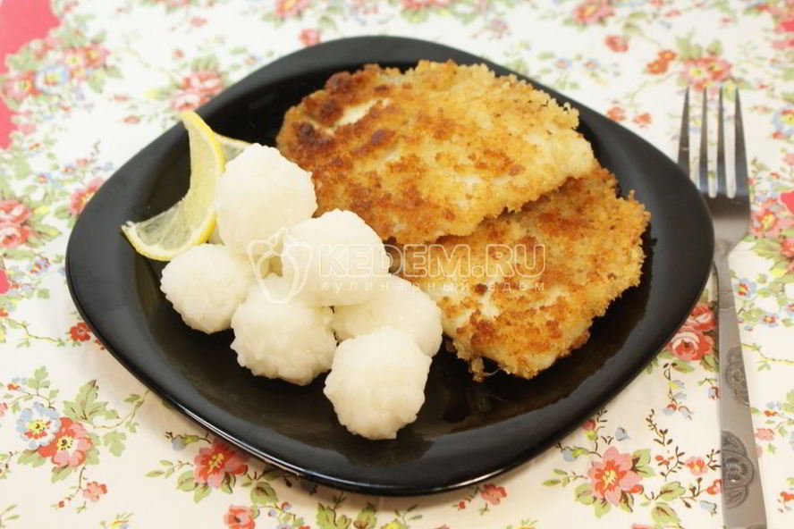 Рецепт тилапии в сухариках