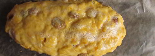 тыквенные сухарики с изюмом. Шаг 7