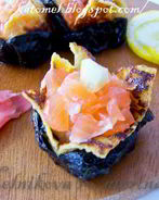 Дзакуро-суши — японского омлета