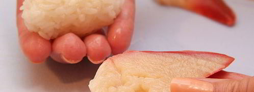 нигири-суши с хоккигаем. Шаг 6