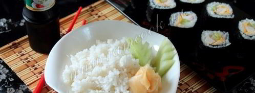 рис для суши в мультиварке. Шаг 9