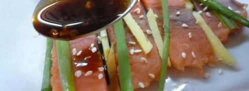 сашими из лосося. Шаг 7