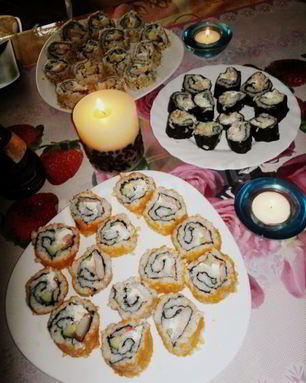 Суши Golden Masago Maki