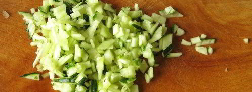 суши мини-торт с крабовыми палочками. Шаг 3