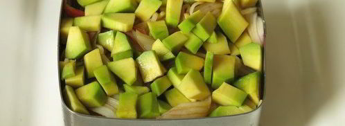 суши мини-торт с крабовыми палочками. Шаг 15