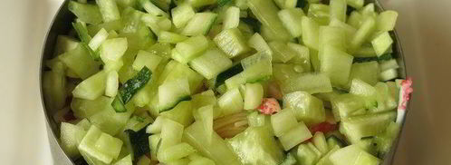 суши мини-торт с крабовыми палочками. Шаг 17