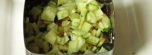 суши мини-торт с крабовыми палочками. Шаг 11