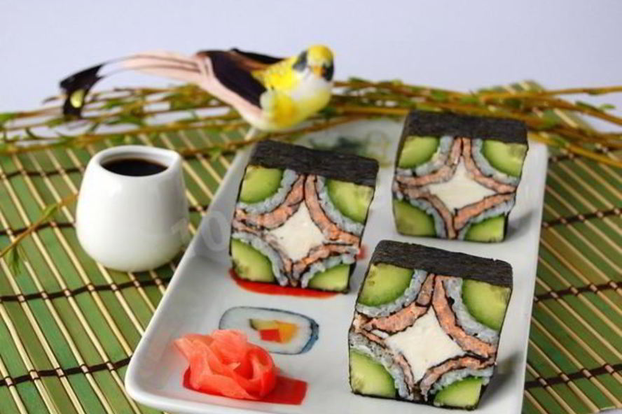 Рецепт суш мозаика