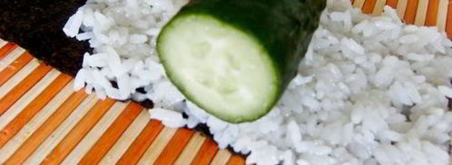 суши-ролл мозаика. Шаг 4