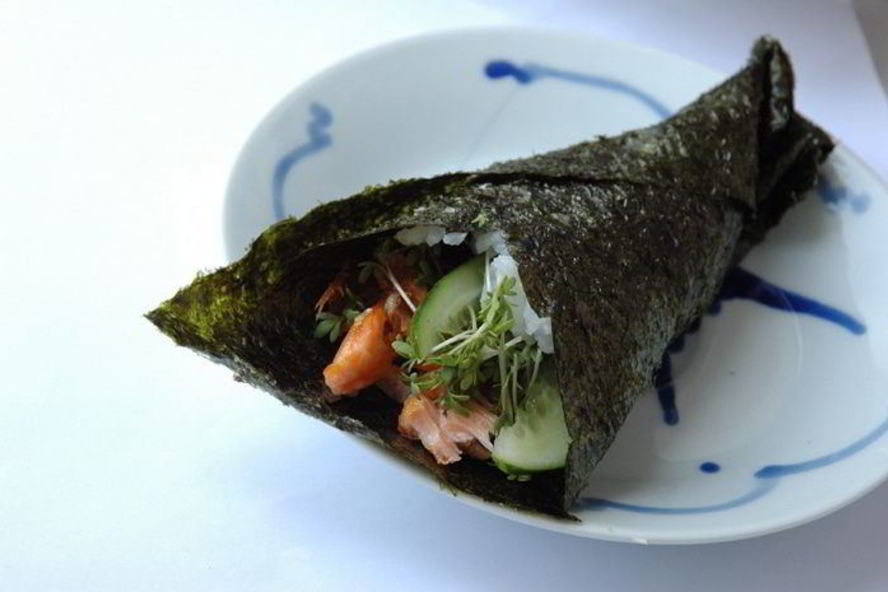 Рецепт суш-ролла с семгой