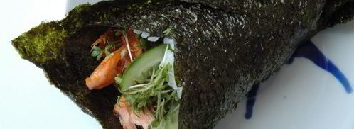 суши-ролл с семгой. Шаг 10