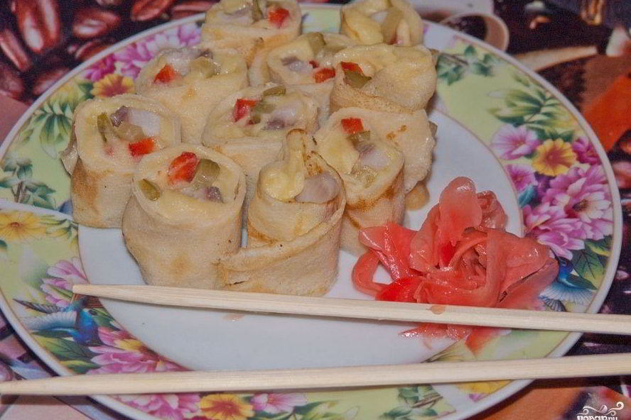 Рецепт суш-ролов по-украински