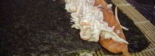 суши с авокадо. Шаг 3