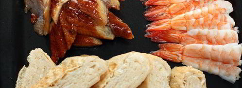 суши с креветкой, угрем и омлетом. Шаг 6