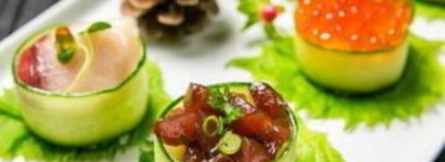 суши с огурцом. Шаг 9