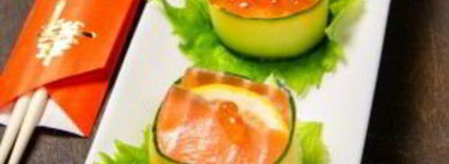 суши с огурцом. Шаг 10