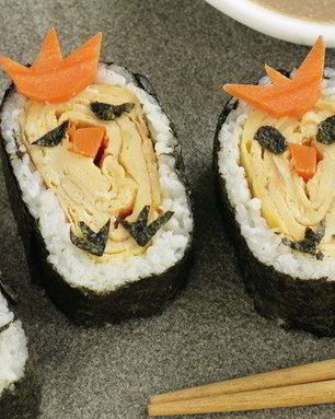 Суши с омлетом Цыплята