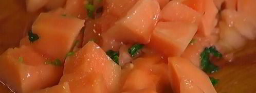 суши с папайей и медом. Шаг 6