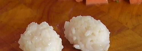 суши с папайей и медом. Шаг 7