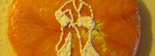 суши-торт японские мотивы. Шаг 12