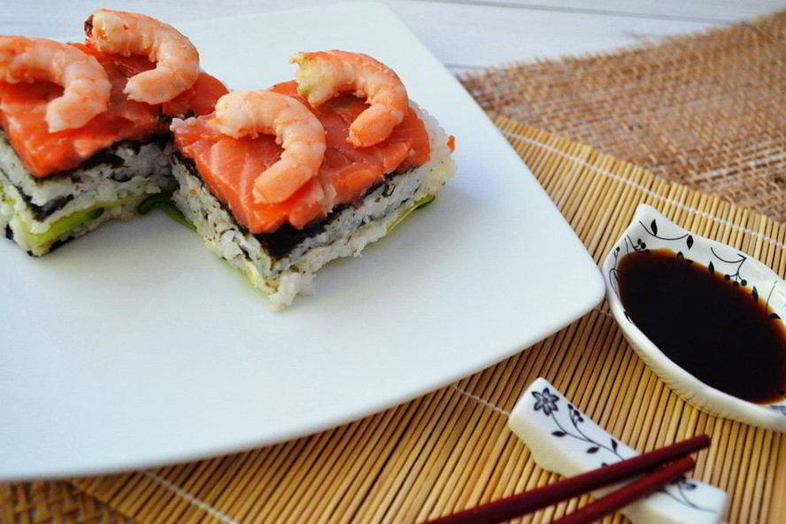 Рецепт суш торт