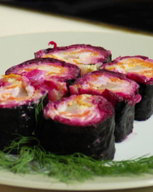 Суши в шубе