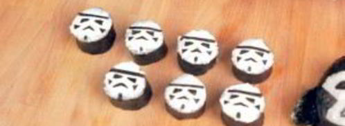 суши в стиле звездных войн. Шаг 4