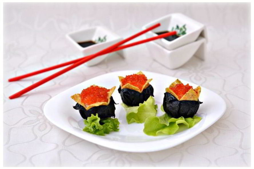 Рецепт суш восточный цветок