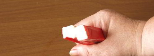 суши яблоки с крабовыми палочками. Шаг 7