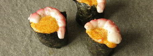 суши, запеченные со спайси соусом с крабовыми палочками. Шаг 12