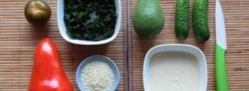 сыроедческие суши. Шаг 3