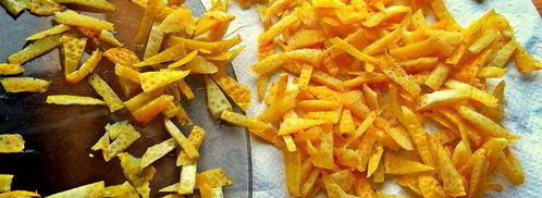 цедра лимона. Шаг 8