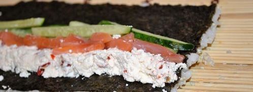 урамаки суши филадельфия. Шаг 10