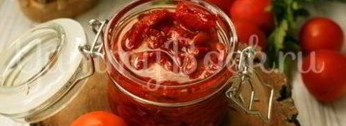 вяленые помидоры в электросушилке. Шаг 7