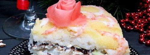 закусочный суши-торт. Шаг 17