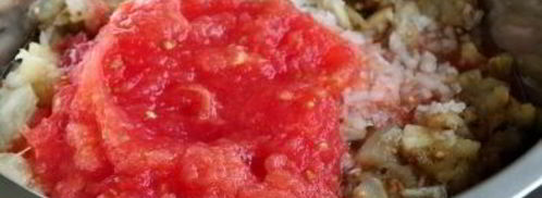 свинина-гриль и баклажанная икра по-одесски. Шаг 3