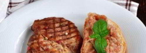 свинина-гриль и баклажанная икра по-одесски. Шаг 5