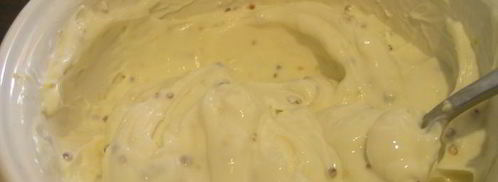 английский сэндвич с яйцом, огурцом и руколой. Шаг 3