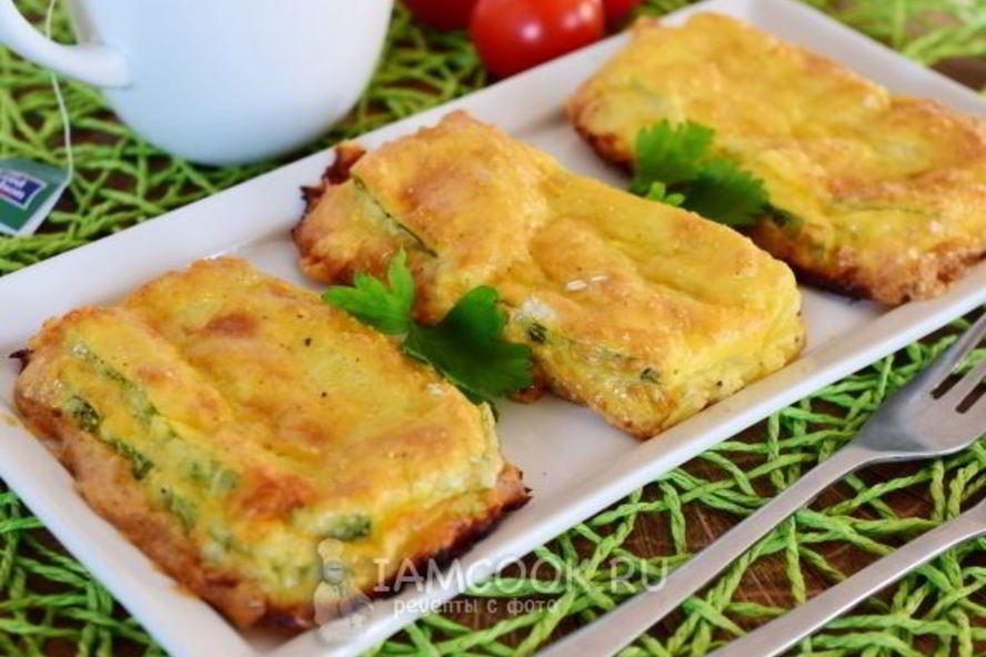 Рецепт кабачковых сэндвичей с сыром