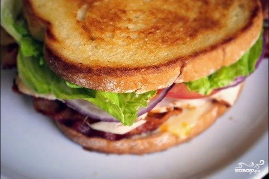 Рецепт клубного сэндвича